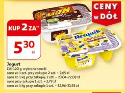 Auchan Jogurt Lion Pop Choc oferta
