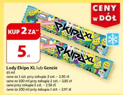 Auchan Lód truskawkowy Koral Ekipa oferta