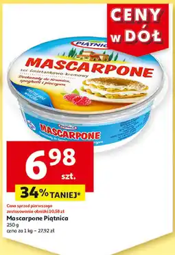 Auchan Ser mascarpone Piątnica oferta