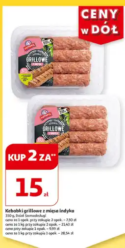 Auchan Kebabki grillowe Indykpol oferta