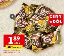 Auchan Cukierki Milky Splash Coffee Like oferta