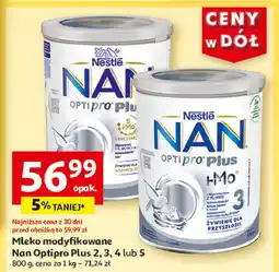 Auchan Mleko 3 Nestle Nan Optipro Plus Hm-O oferta
