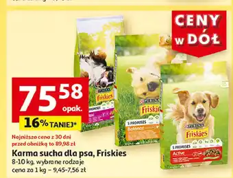 Auchan Karma dla psa maxi Friskies Vitafit oferta