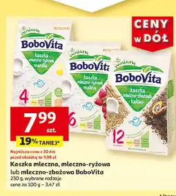 Kaszka mleczno-ryżowa waniliowa Bobovita