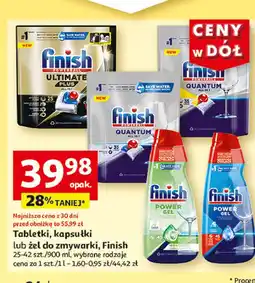 Auchan Tabletki do zmywarek Finish Ultimate Plus oferta