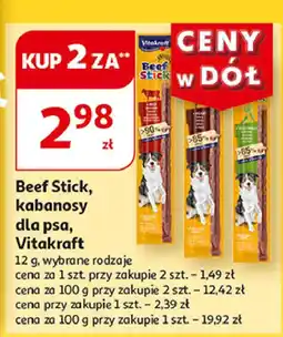 Przysmak dla psa z jagnięciną Vitakraft Beef Stick