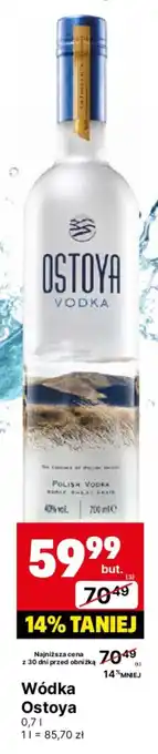 Delikatesy Centrum Wódka Ostoya oferta
