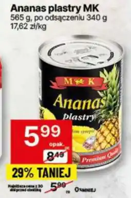 Delikatesy Centrum Ananas plastry MK oferta