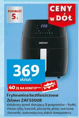 Auchan Frytownica beztłuszczowa zaf5500b Zelmer oferta