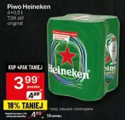 Delikatesy Centrum Piwo Heineken oferta