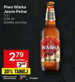 Delikatesy Centrum Piwo Warka Jasne Pełne oferta