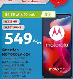 Auchan Smartfon g24 8/128 gb Motorola oferta