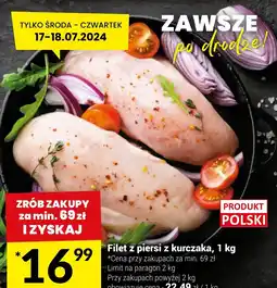 Filet z piersi z kurczaka, 1 kgzawsze po drodze!
