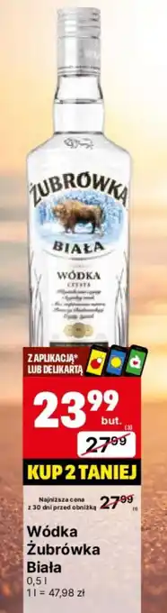 Delikatesy Centrum Wódka Żubrówka Biała oferta