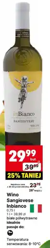 Delikatesy Centrum Wino Sangiovese Inbianco oferta