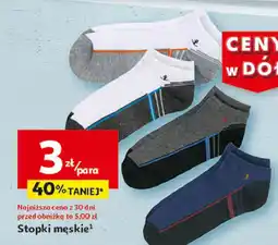 Auchan Stopki męskie oferta