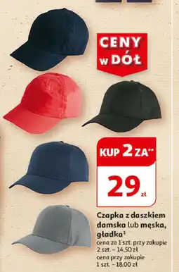 Auchan Czapka z daszkiem męska Inextenso By Auchan oferta