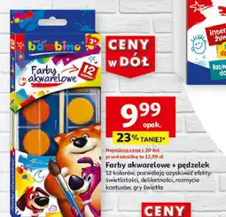 Auchan Farby akwarelowe Moje Bambino oferta
