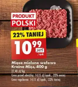 Biedronka Mięso mielone Kraina Mięs oferta