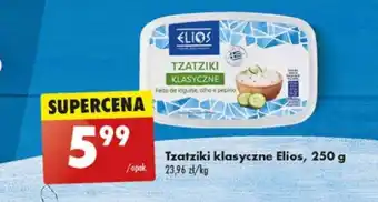 Biedronka Tzatziki Elios oferta