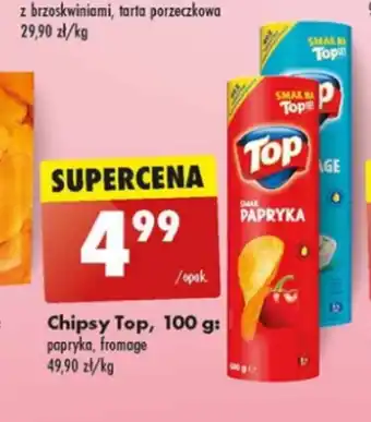 Biedronka Chipsy Top oferta