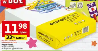 Auchan Papier a4 Euro Basic oferta
