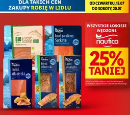Lidl Łosoś atlantycki w plastrach z pieprzem Nautica Schwartz oferta
