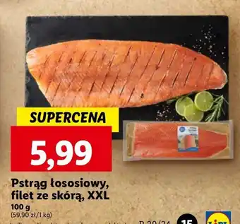 Lidl Pstrąg łososiowy filet oferta