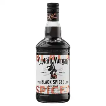 Al.Capone Captain Morgan Black Spiced Napój spirytusowy 700 ml oferta