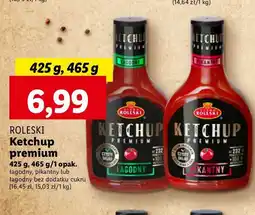 Lidl Ketchup łagodny premium Roleski oferta