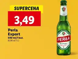 Lidl Piwo Perła Export oferta