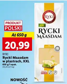 Lidl Ser rycki maasdam Ryki oferta