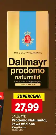 Lidl Kawa Dallmayr Prodomo Naturmild oferta