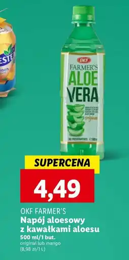 Lidl Napój aloesowy z mango Okf Farmer's Aloe Vera oferta