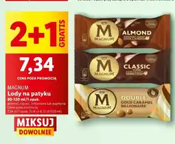 Lidl Lód classic Algida Magnum oferta