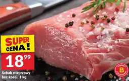 Twój Market Schab wieprzowy bez kości, 1 kg oferta