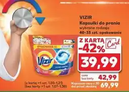 Kaufland Kapsułki do prania kolorów Vizir All In One Pods oferta