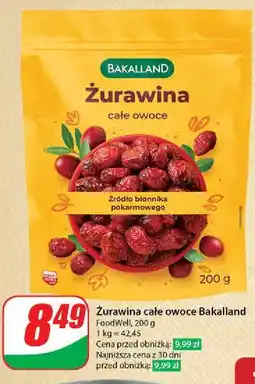Dino Żurawina suszona Bakalland oferta
