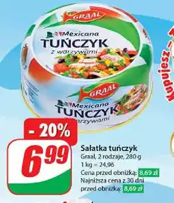 Dino Tuńczyk z warzywami mexicana Graal oferta
