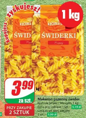 Dino Makaron świderki Kuchnia Smaku oferta