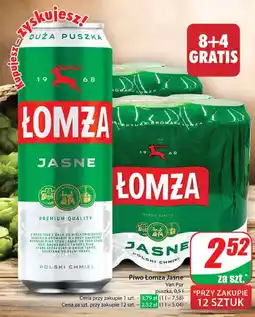 Dino Piwo Łomża Jasne (Dawniej Export) oferta