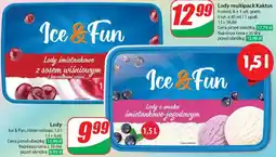 Dino Lody śmietankowo-jagodowe Koral Ice&Fun oferta