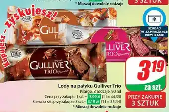 Dino Lód raspberry Augusto Gulliver Trio oferta