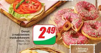 Dino Donut z nadzieniem truskawkowym Stokson oferta