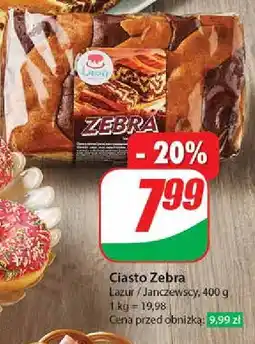 Ciasto zebra Cukiernia Lazur