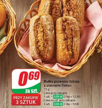 Dino Bułka fitness pszenno-żytnia oferta