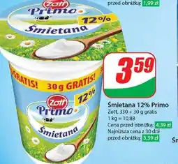 Dino Śmietana 12% Zott Primo oferta