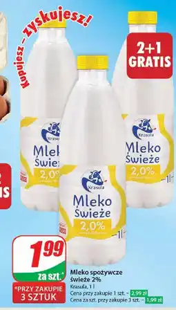 Dino Mleko świeże 2 % Krasula oferta