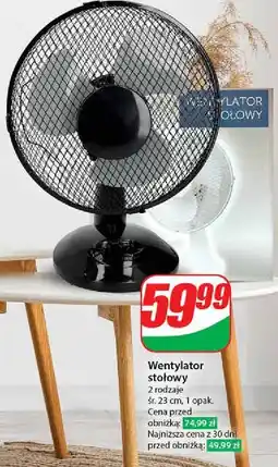 Dino Wentylator stołowy śr. 23 cm oferta