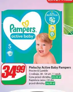 Dino Pieluszki dla dzieci 5 Pampers Active Baby oferta